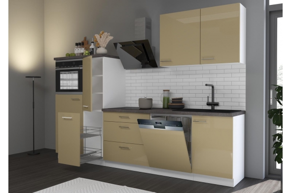 Meble kuchenne 280 cm Kaja Cappucino
